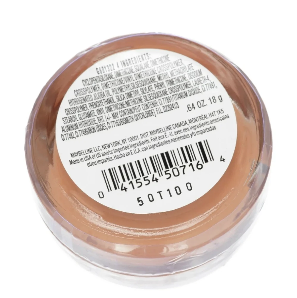 lightweight liquid foundation oil-free matte Maybelline makeup new beach glow - Picture 5 of 8